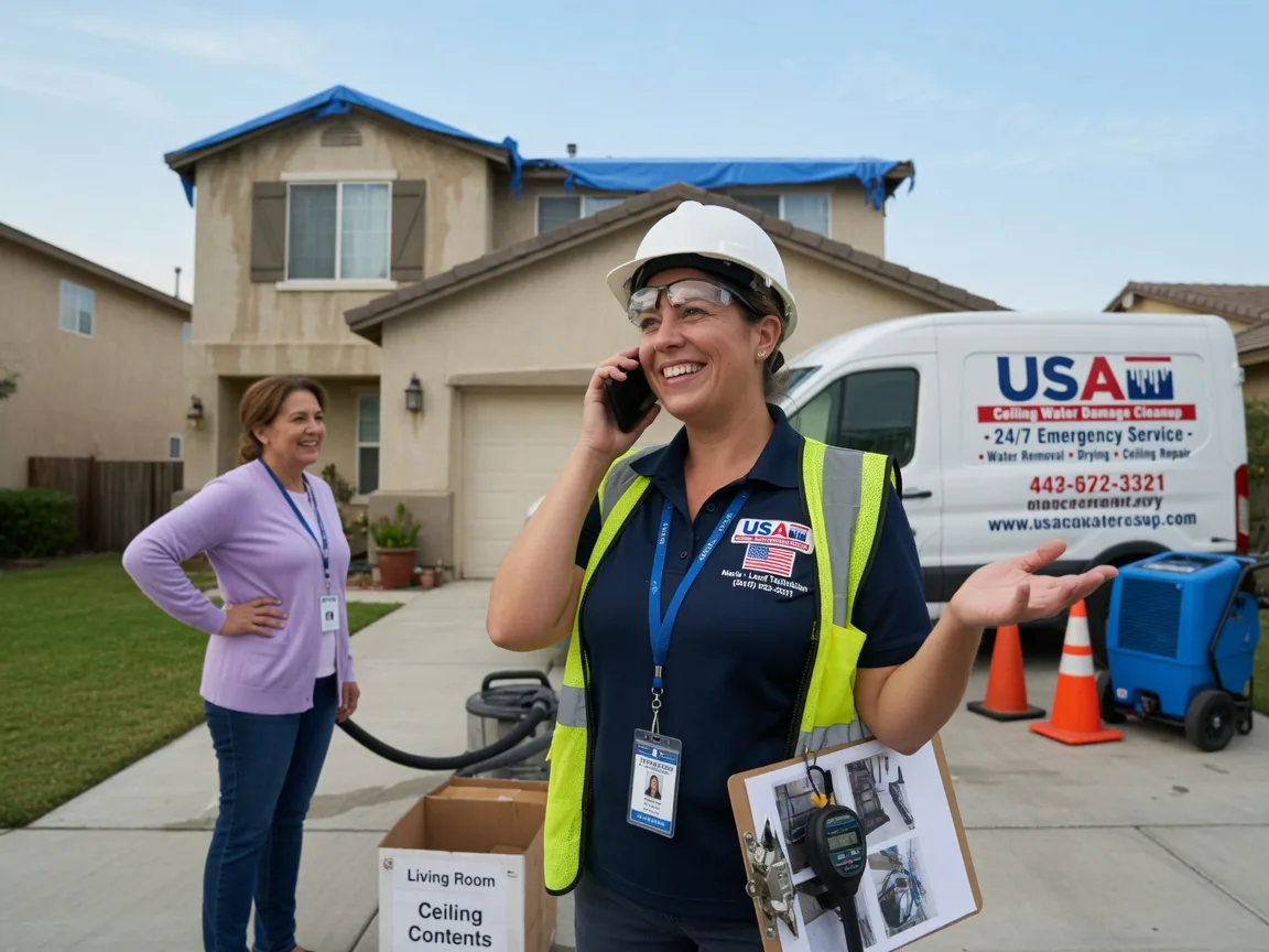Ceiling Water Damage Restoration Ellinwood, KS FAQs