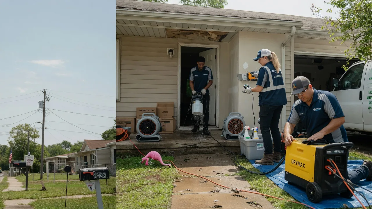 Storm Damage Water Removal in Ellinwood, KS near me